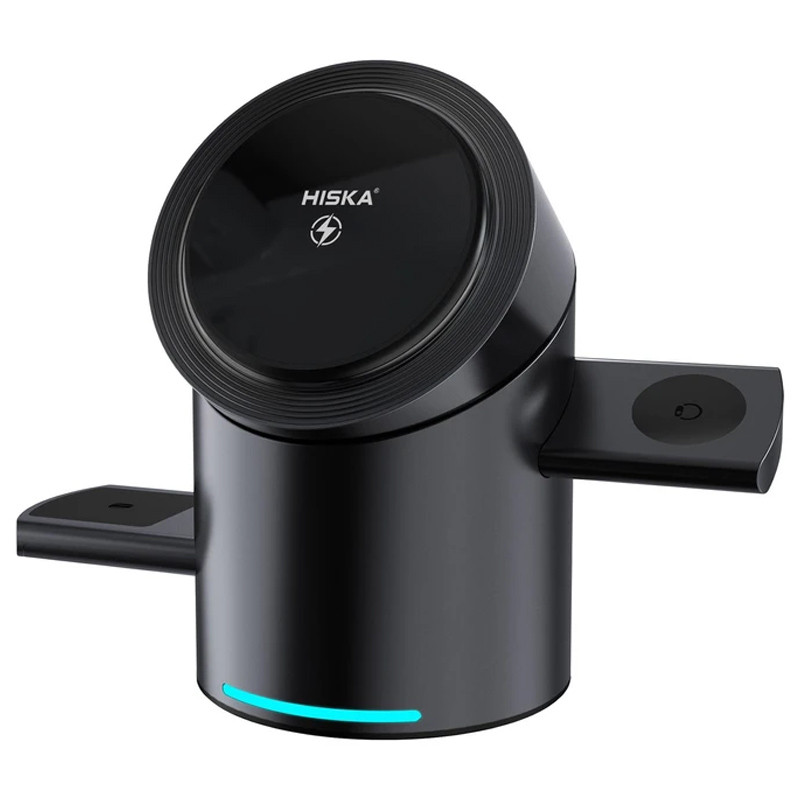 شارژر بی سیم فست شارژ و استند رومیزی Hiska HR-16 15W