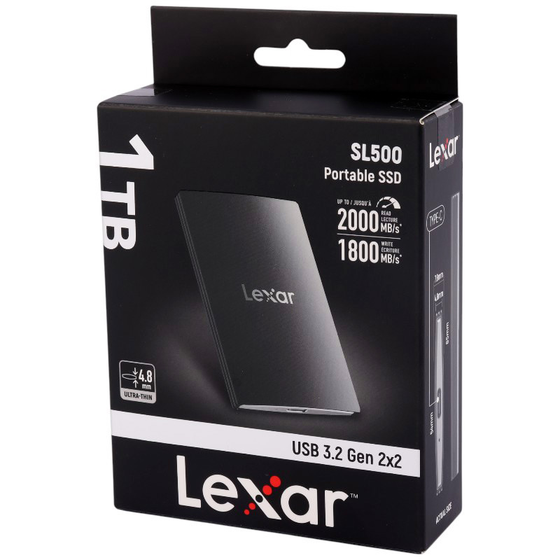 حافظه اکسترنال SSD لکسار Lexar SL500 1TB