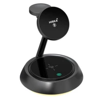 شارژر بی سیم فست شارژ و استند رومیزی Hiska HR-13 15W
