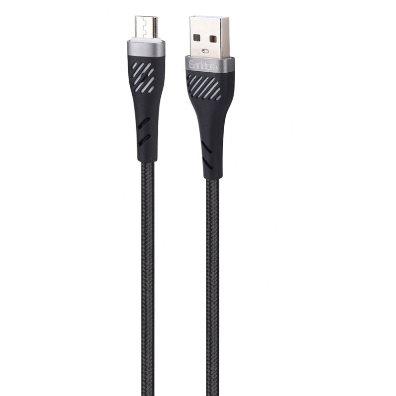 کابل میکرو یو اس بی فست شارژ Earldom EC-178M 2.4A 1m
