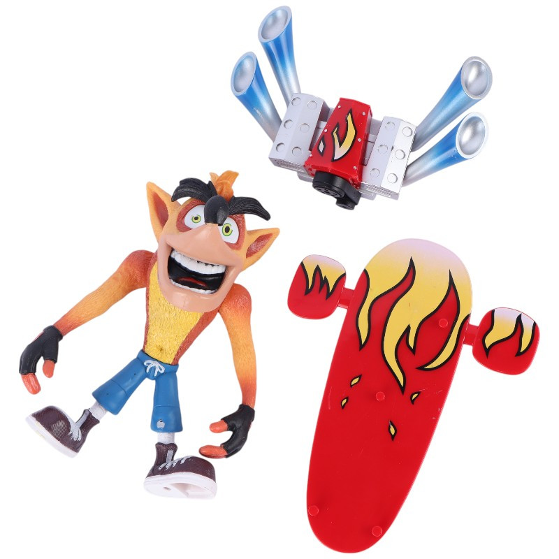 اکشن فیگور طرح Crash Skate کد 1687 بسته 2 عددی