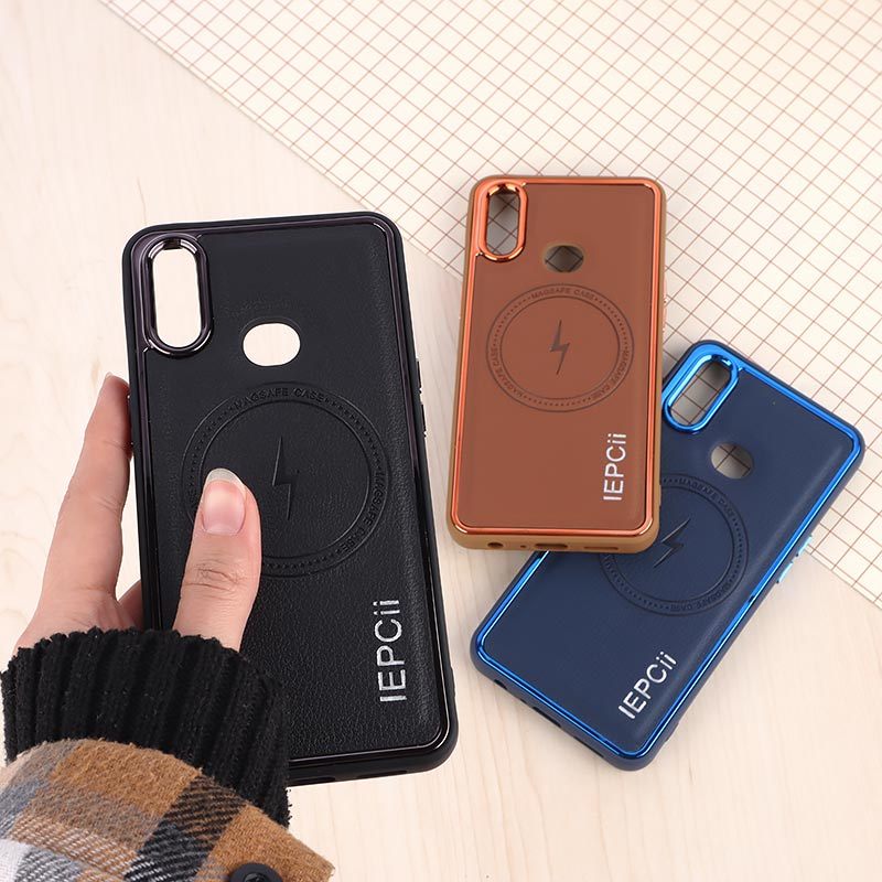 قاب چرمی مگ سیف سامسونگ Galaxy A10s متال ایرون