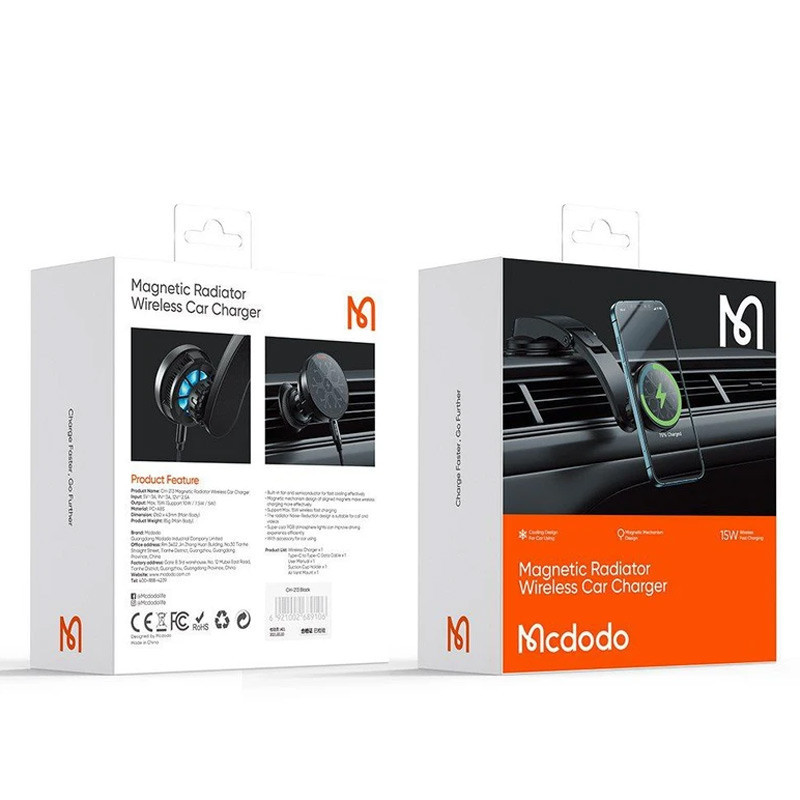 هولدر و شارژر وایرلس Mcdodo CH-2130&nbsp;15W