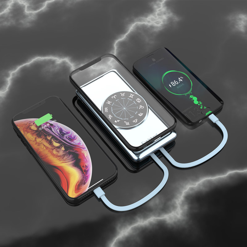 پاور بانک بی سیم فست شارژ ارلدام ET-PD13 QC 18W ظرفیت 10000 میلی آمپر ساعت