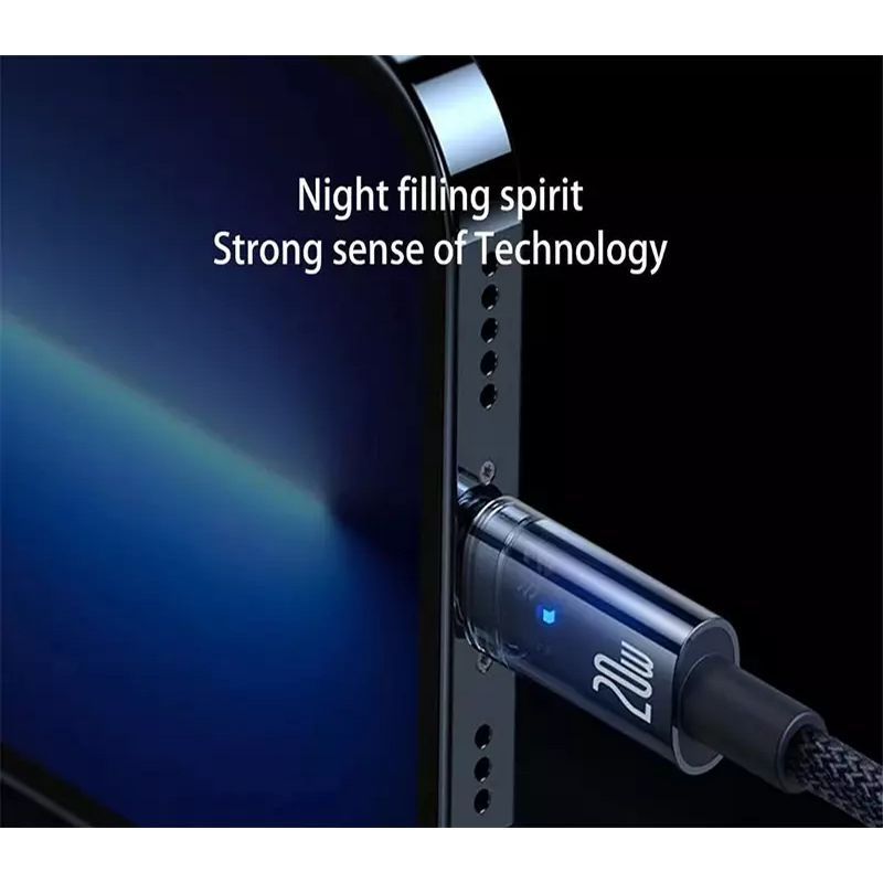 کابل تبدیل فست شارژ Earldom EC-161i Type-C To Lightning 20W 2m