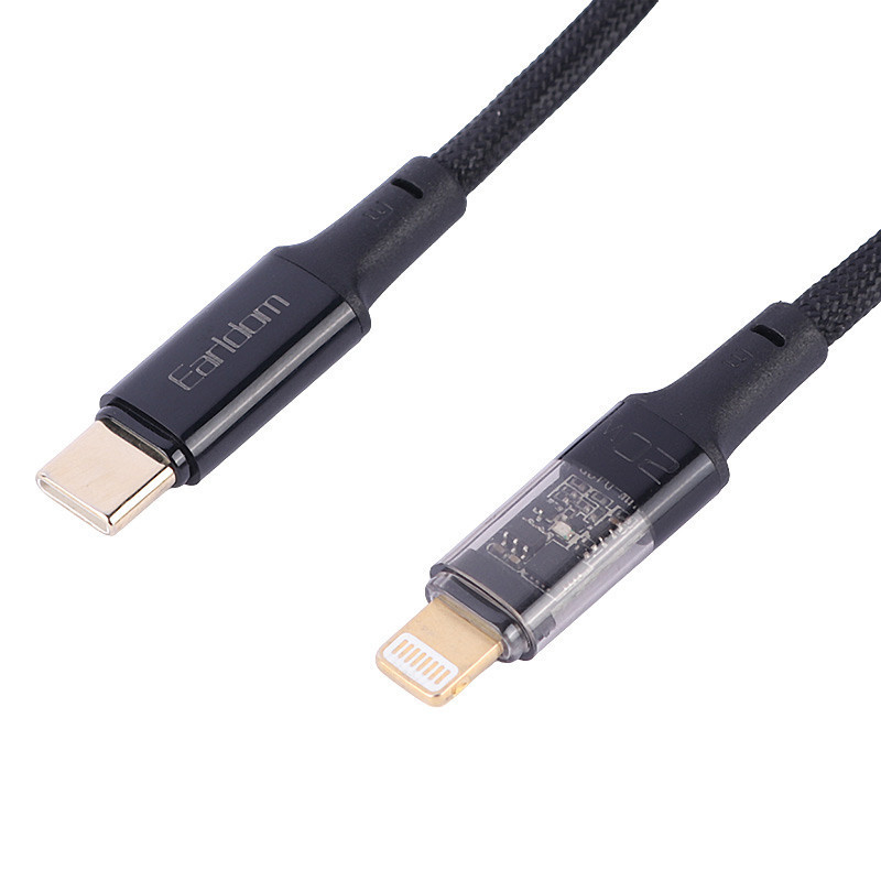 کابل تبدیل فست شارژ Earldom EC-161i Type-C To Lightning 20W 2m