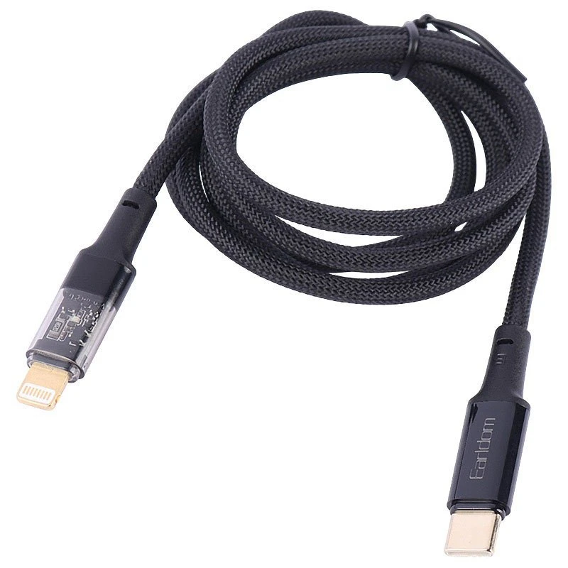 کابل تبدیل فست شارژ Earldom EC-161i Type-C To Lightning 20W 2m