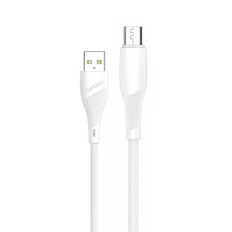 کابل کوتاه میکرو یو اس بی فست شارژ Earldom EC-163M 2.4A 25cm