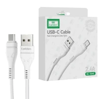 کابل تایپ سی فست شارژ Earldom EC-164C 2.4A 1m