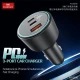شارژر فندکی فست شارژ Earldom ES-CC35 PD 3A 200W