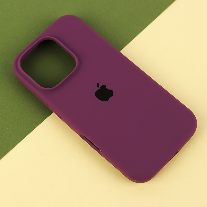 قاب سیلیکونی اصلی زیربسته آیفون iPhone 16 Pro