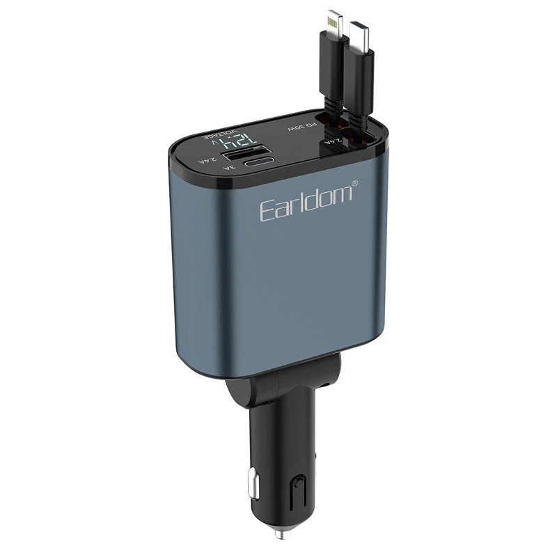 شارژر فندکی فست شارژ Earldom ES-CC38 PD 3A 66W