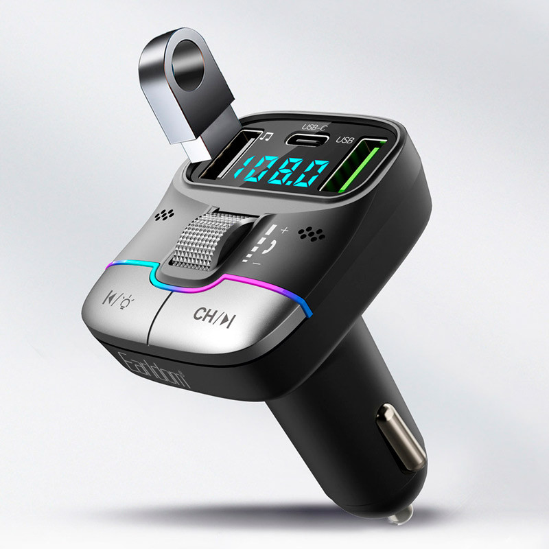 شارژر فندکی + FM Player بلوتوثی Earldom ET-M100