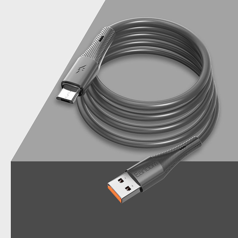 کابل میکرو یو اس بی فست شارژ Earldom EC-185M 2.4A 1m