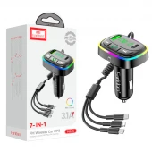 شارژر فندکی + FM Player بلوتوثی Earldom ET-M105