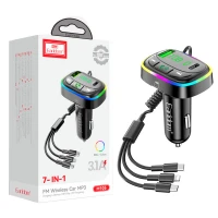 شارژر فندکی + FM Player بلوتوثی Earldom ET-M105