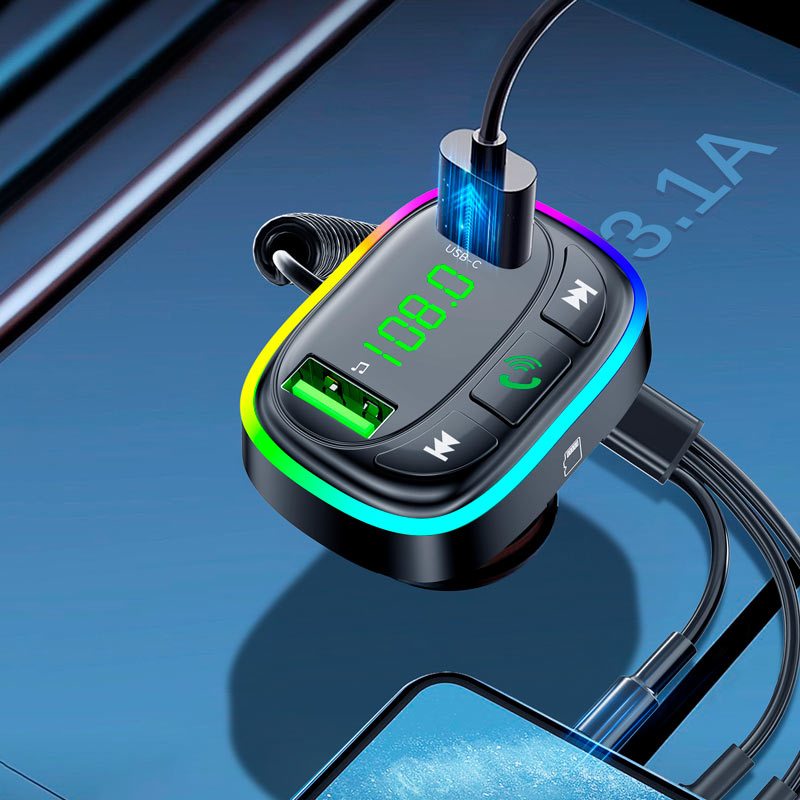 شارژر فندکی + FM Player بلوتوثی Earldom ET-M105
