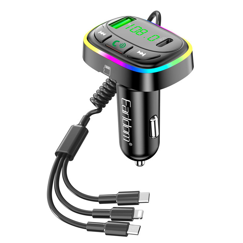 شارژر فندکی + FM Player بلوتوثی Earldom ET-M105