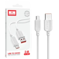کابل میکرو یو اس بی فست شارژ Earldom EC-183M 2.4A 1m