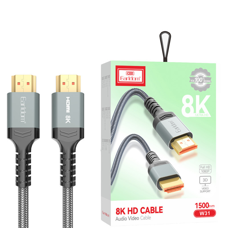 کابل HDMI 8K ارلدام ET-W31 طول 1.5 متر