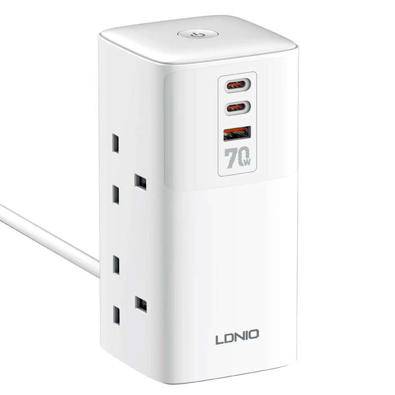 شارژر رومیزی فست شارژ 5 پورت Ldnio SC4383