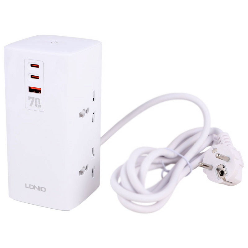 شارژر رومیزی فست شارژ 5 پورت Ldnio SC4383