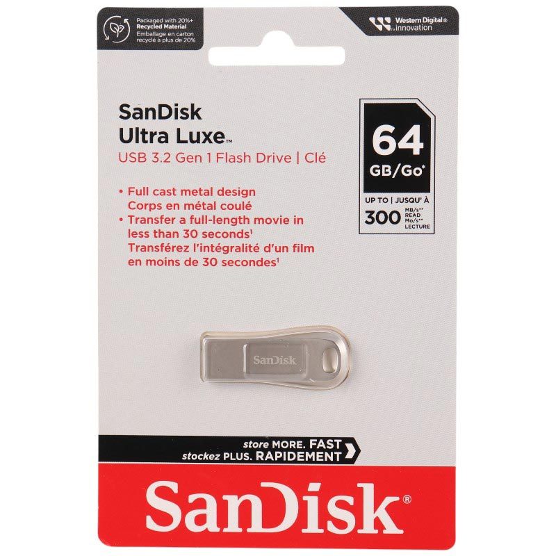 فلش 64 گیگ سن دیسک Sandisk Ultra Luxe USB3.2