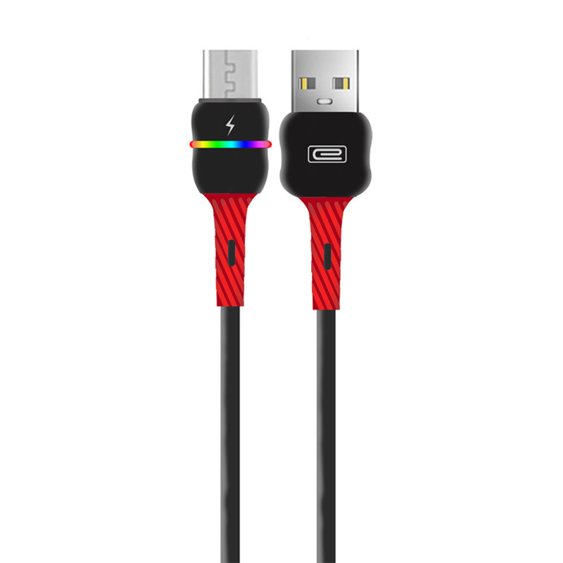 کابل میکرو یو اس بی فست شارژ Earldom EC-120M 3A 1m