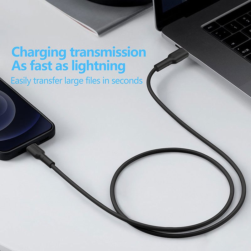 کابل تبدیل فست شارژ Earldom EC-198C-L Type-C To Lightning 30W 1m