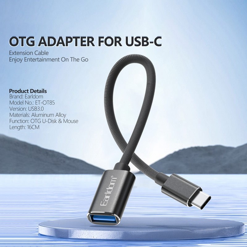 تبدیل Earldom ET-OT85 OTG USB3.0 To Type-C