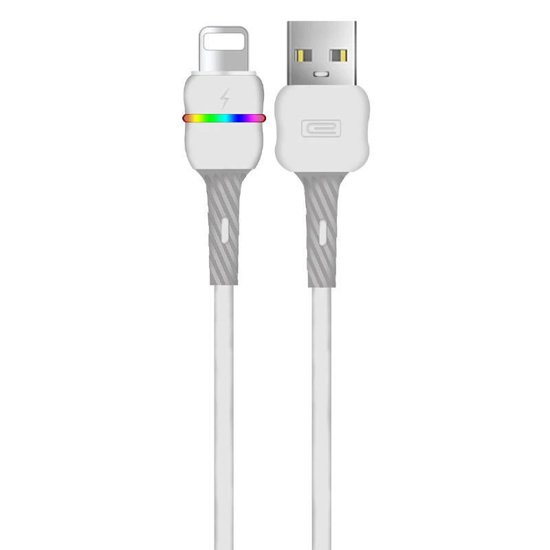 کابل آیفونی فست شارژ Earldom EC-120i 3A 1m