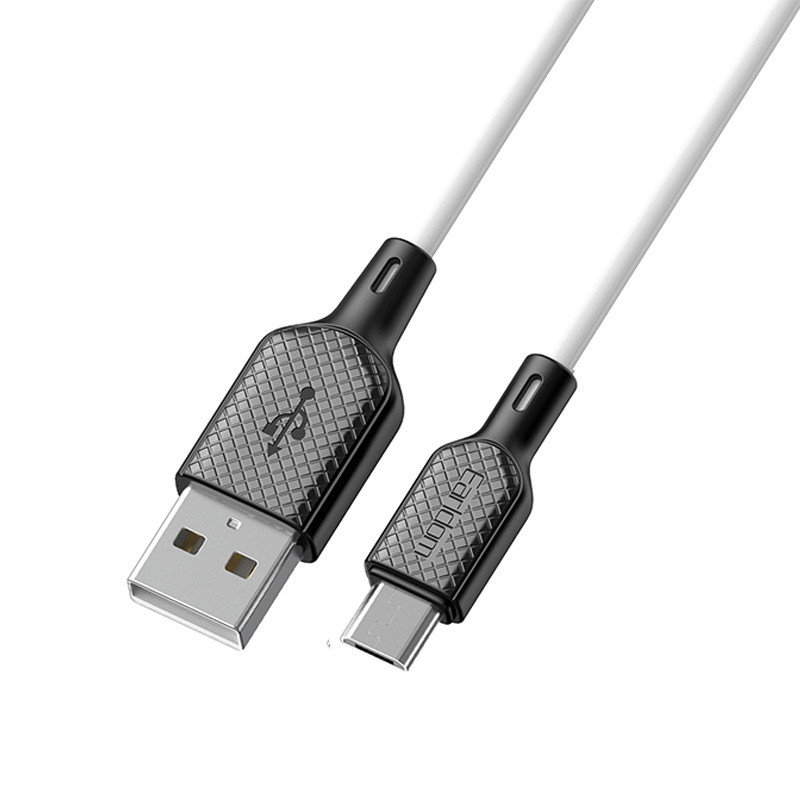 کابل میکرو یو اس بی فست شارژ Earldom EC-154M 3A 1m