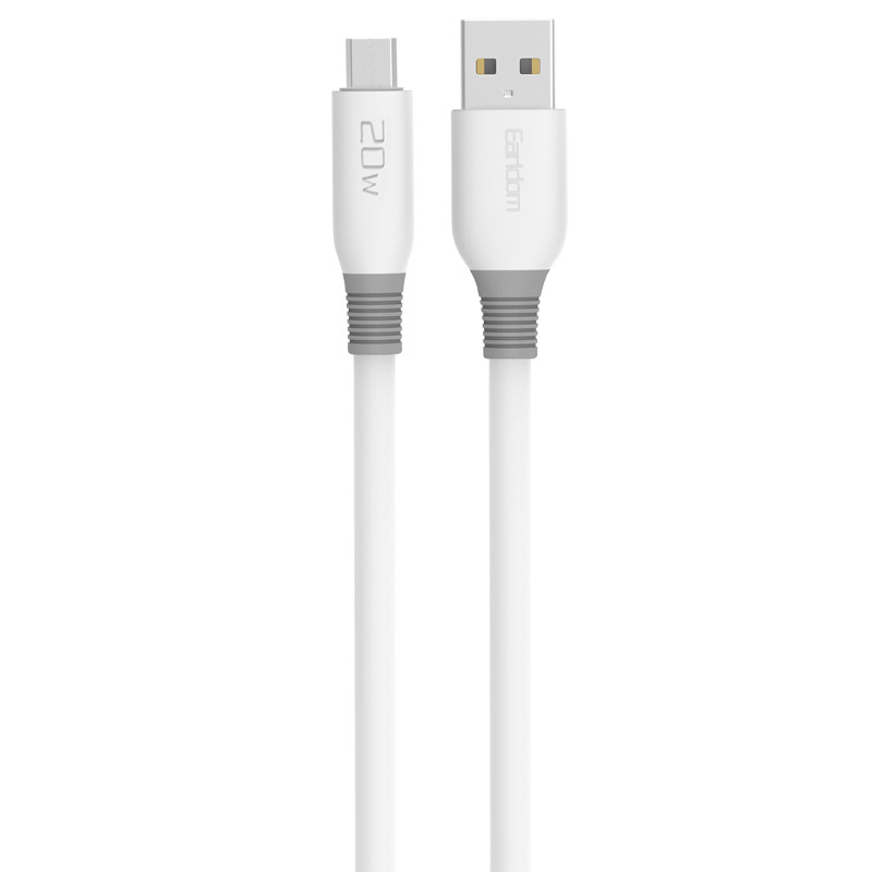 کابل میکرو یو اس بی فست شارژ Earldom EC-159M 20W 2m