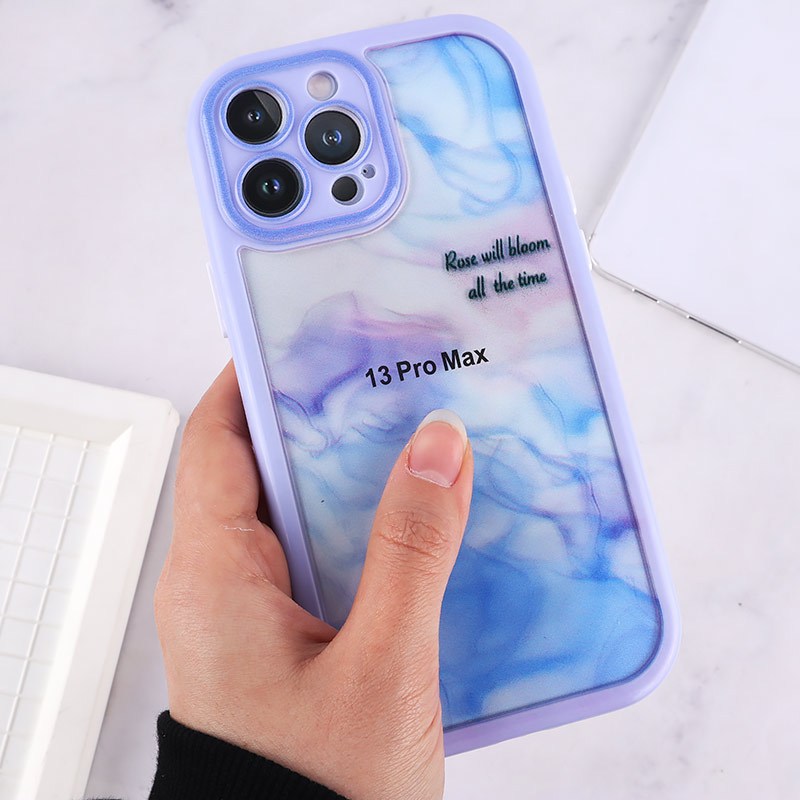 قاب آبرنگی ابر و بادی Vip Max آیفون iPhone 13 Pro Max محافظ لنزدار