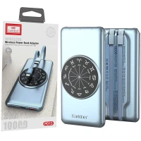 پاور بانک بی سیم فست شارژ ارلدام ET-PD13 QC 18W ظرفیت 10000 میلی آمپر ساعت