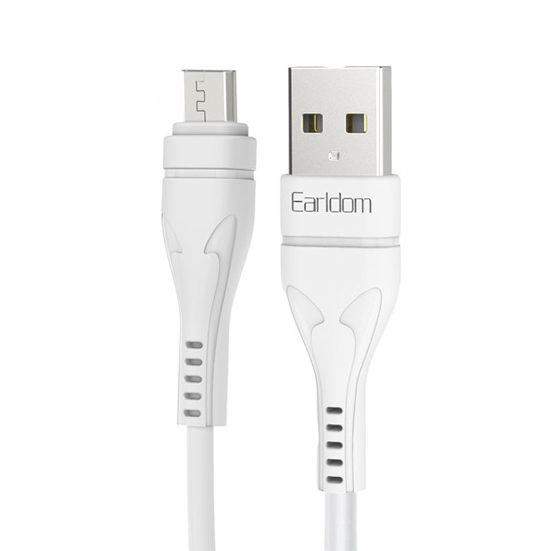 کابل میکرو یو اس بی فست شارژ Earldom EC-164M 2.4A 1m