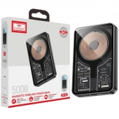 پاور بانک بی سیم فست شارژ ارلدام ET-PD19 QC PD 18W ظرفیت 5000 میلی آمپر ساعت