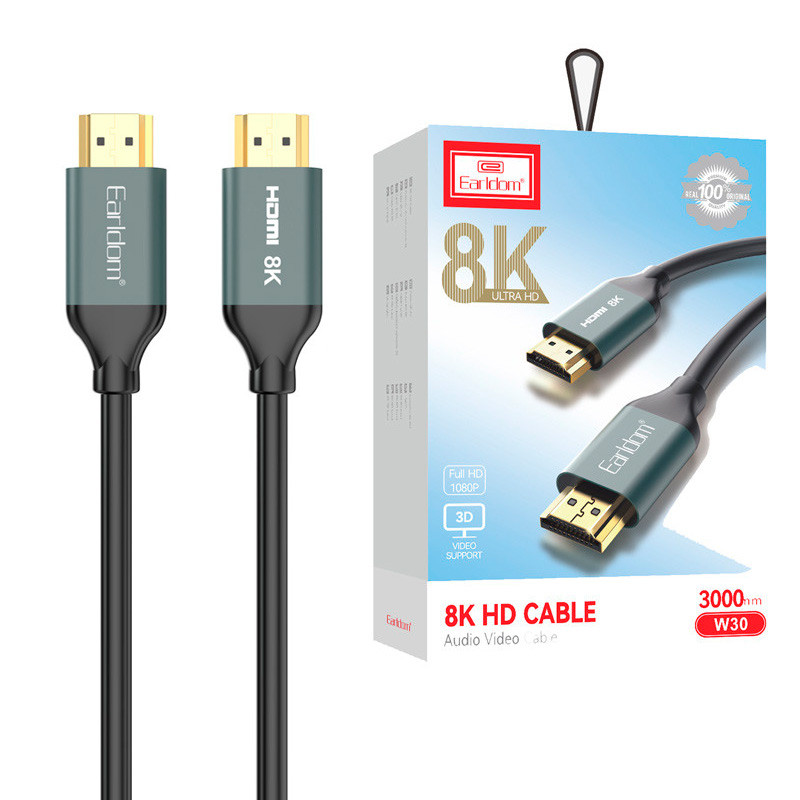 کابل HDMI 8K ارلدام ET-W30 طول 3 متر