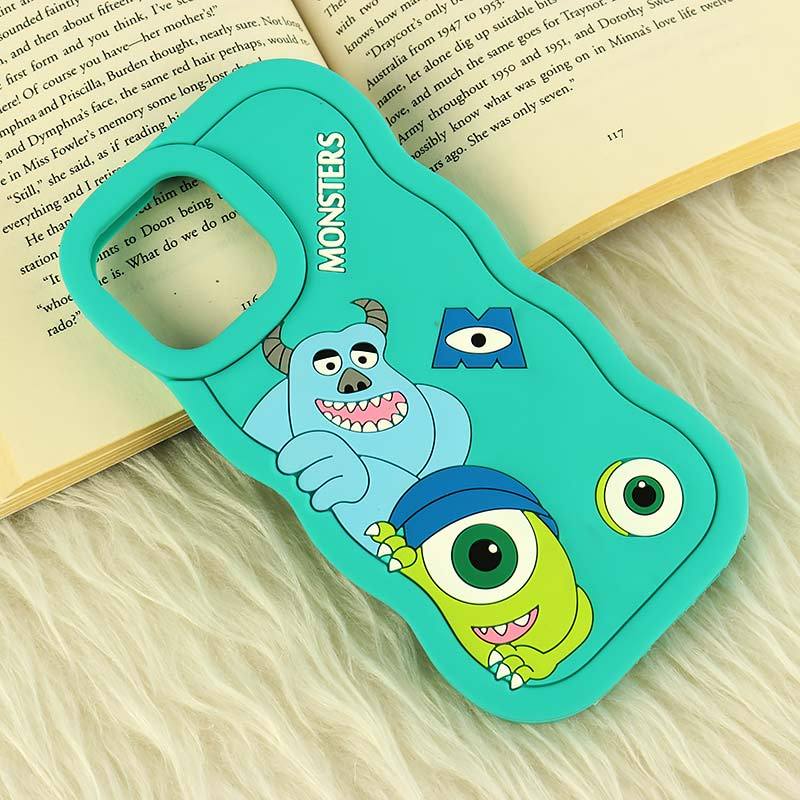 قاب موج دار Vip Max آیفون iPhone 12 Pro Max / 13 Pro Max عروسکی طرح Monsters