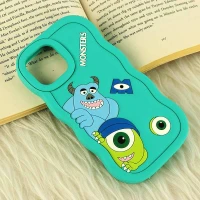 قاب موج دار Vip Max آیفون iPhone 13 / 14 / 15 عروسکی طرح Monsters
