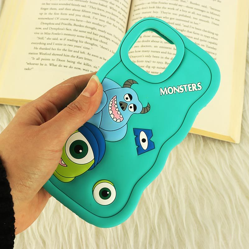 قاب موج دار Vip Max آیفون iPhone 13 / 14 / 15 عروسکی طرح Monsters
