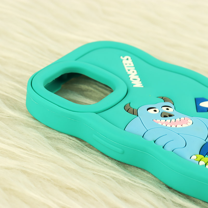 قاب موج دار Vip Max آیفون iPhone 13 / 14 / 15 عروسکی طرح Monsters