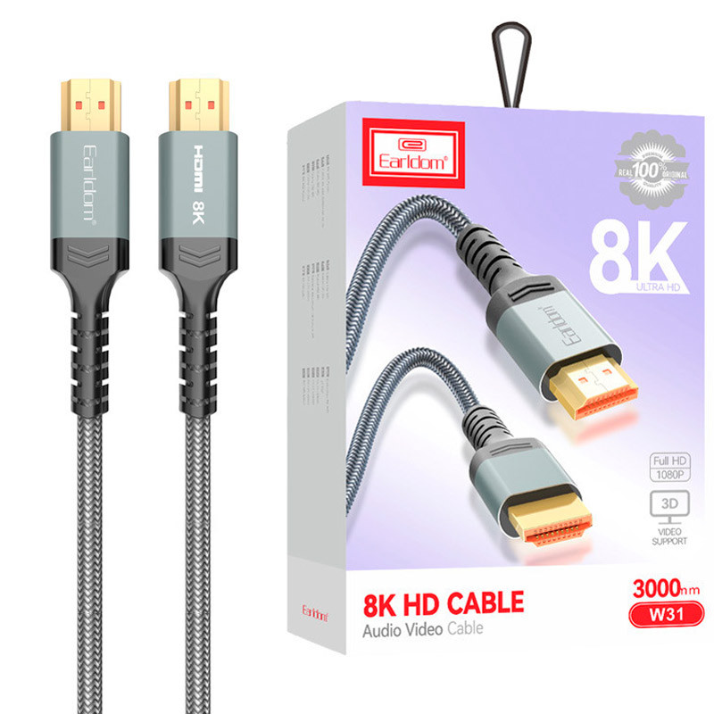 کابل HDMI 8K ارلدام ET-W31 طول 3 متر