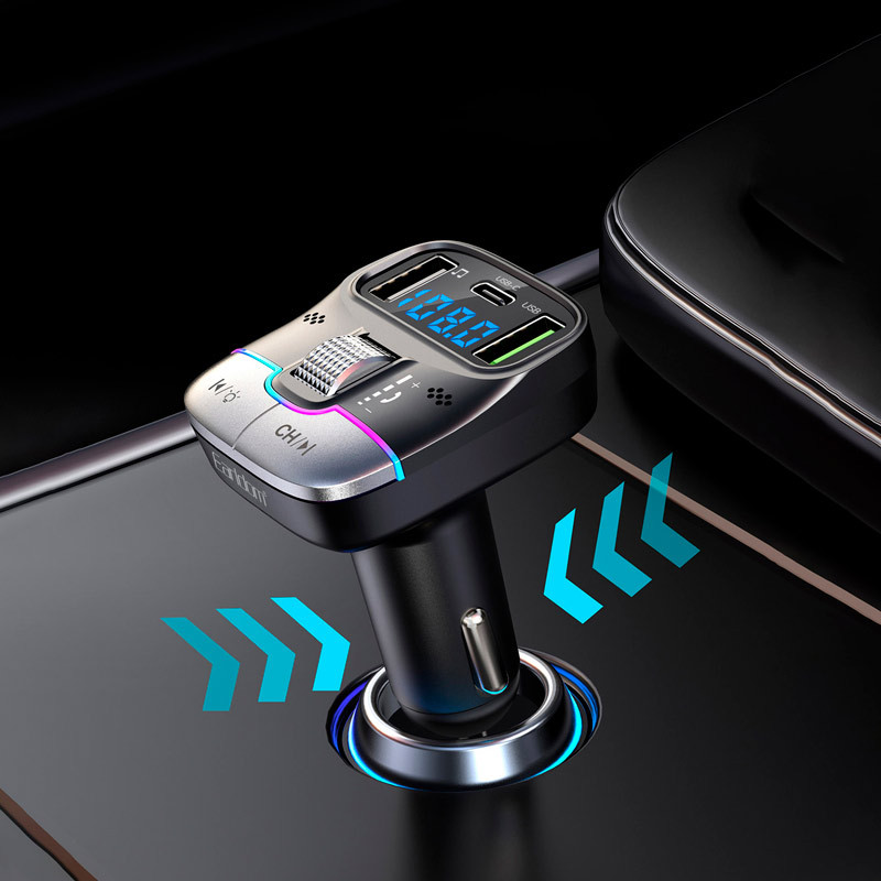 شارژر فندکی + FM Player بلوتوثی Earldom ET-M100