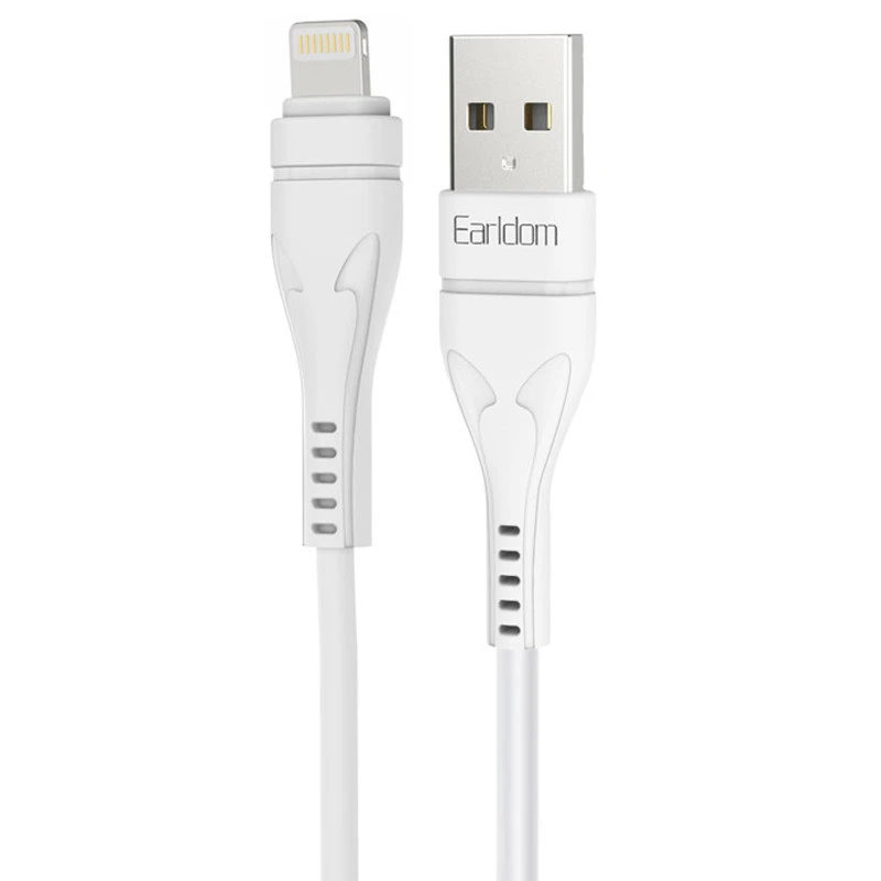 کابل آیفونی فست شارژ Earldom EC-164i 2.4A 1m