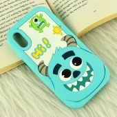 قاب سیلیکونی عروسکی سالیوان آیفون iPhone X / XS طرح برجسته