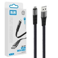 کابل آیفونی فست شارژ Earldom EC-170I 2.4A 1m