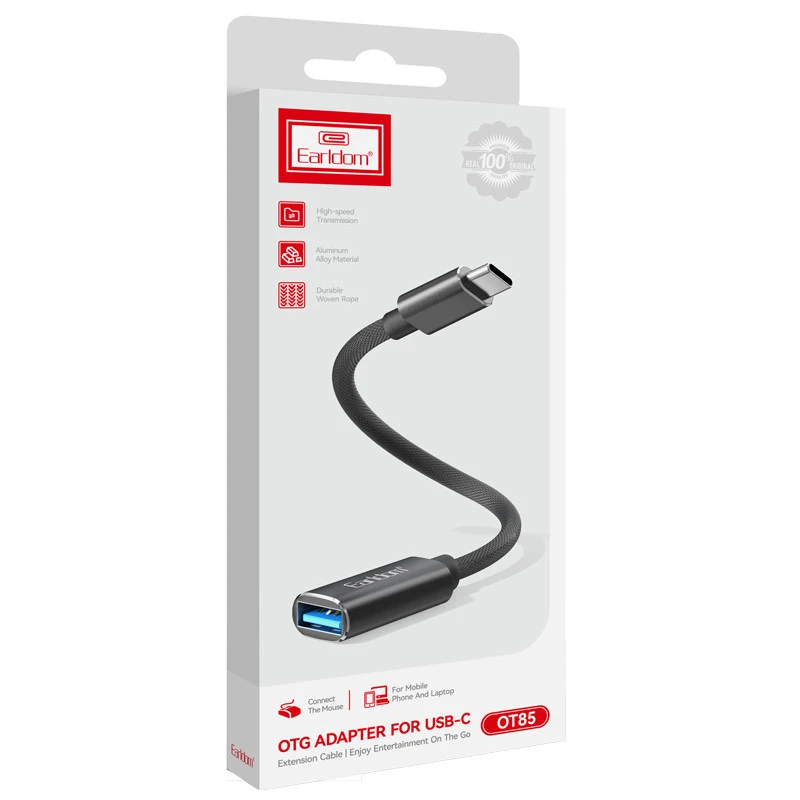 تبدیل Earldom ET-OT85 OTG USB3.0 To Type-C