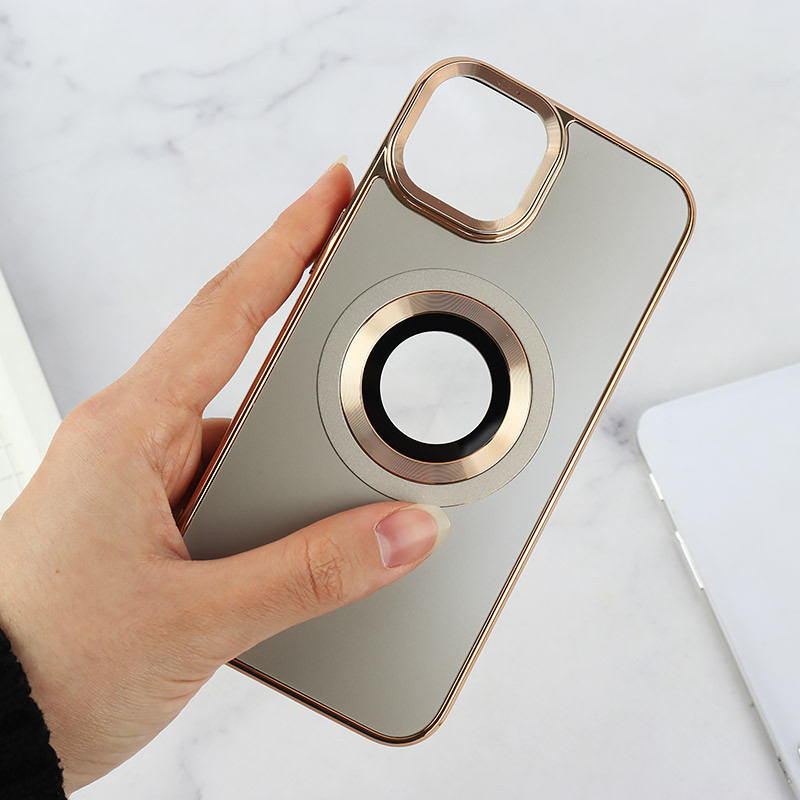 قاب ژله ای مگ سیف Berlia آیفون iPhone 13 / 14 دور براق