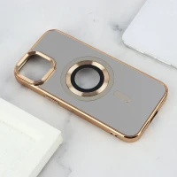 قاب ژله ای مگ سیف Berlia آیفون iPhone 13 / 14 دور براق